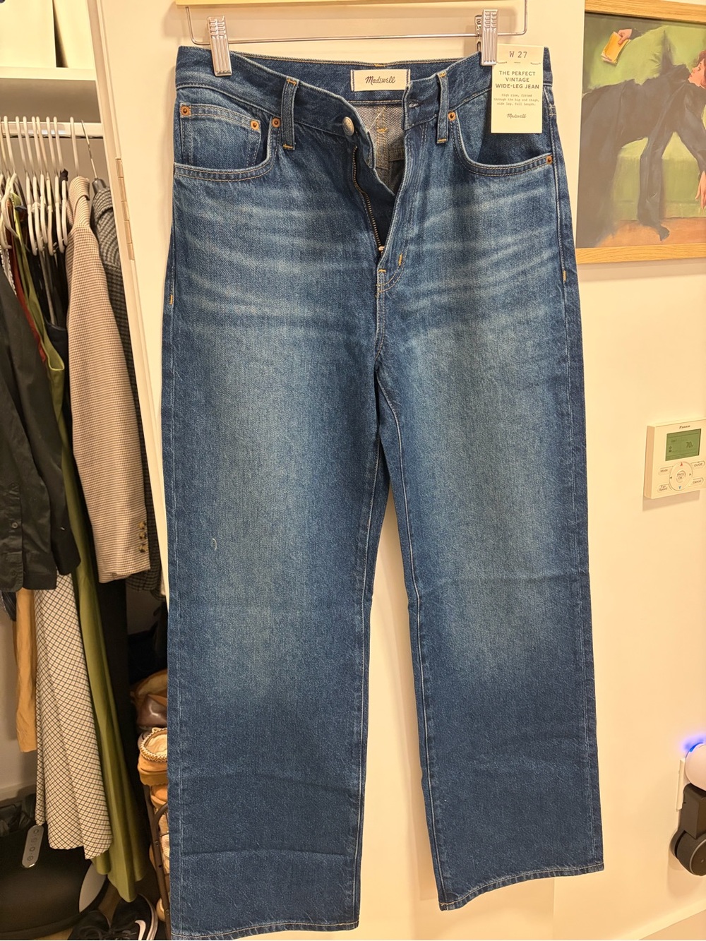 Madewell Perfect Vintage Wide Leg Jeans - RUNS SMALL